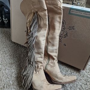 COPY - Junk Gypsy thigh high cowgirl boot